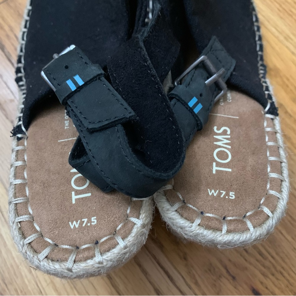 TOMS “Monica Wedge Heel” Size 7.5 US W - Picture 4 of 6